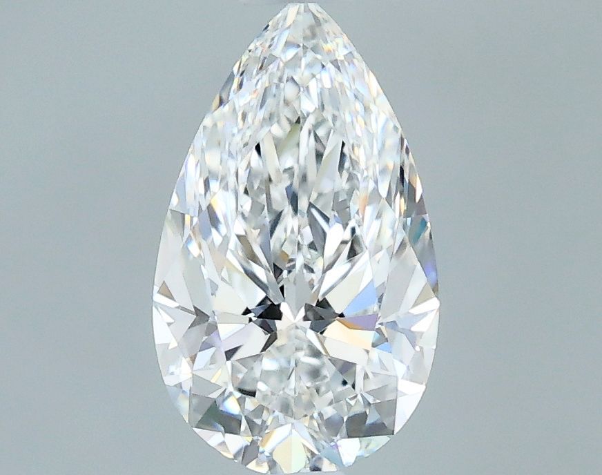 Pear Natural Diamond 0.74ct E VVS1