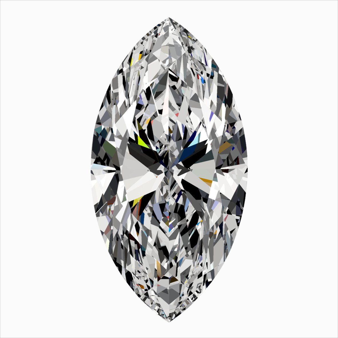 Marquise Natural Diamond 0.54ct G VS2