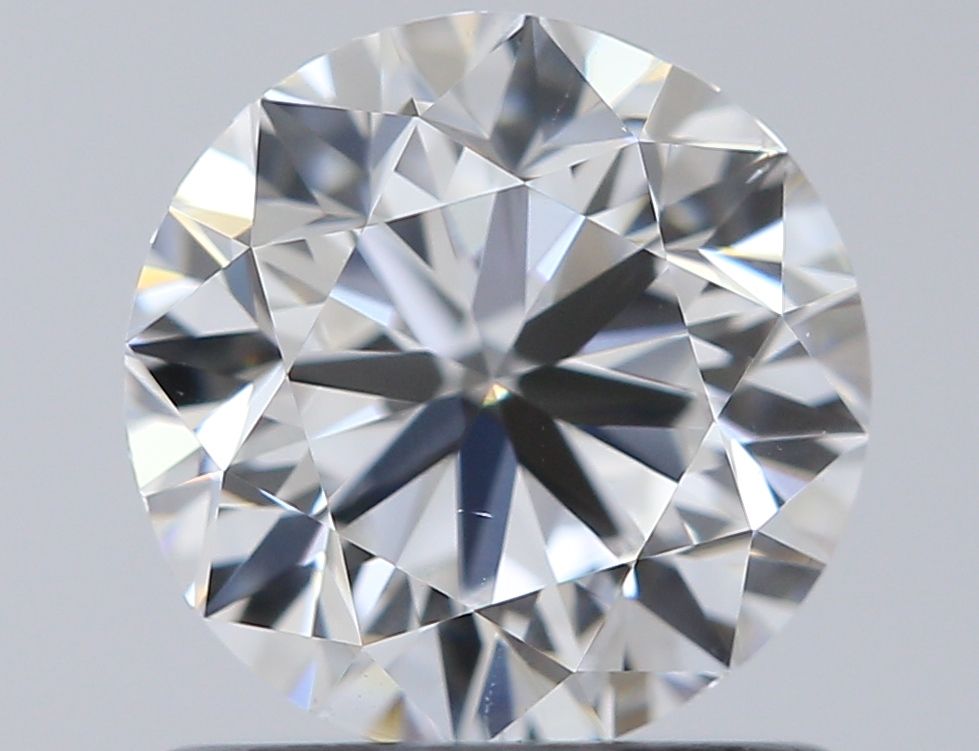 Round Natural Diamond 0.90ct D VS2