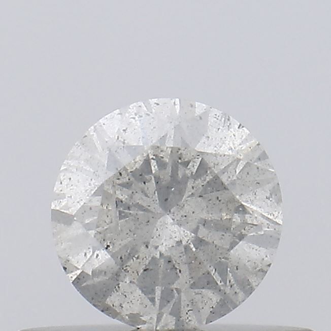 Round Salt And Pepper Natural Diamond 0.36ct I3 loose diamond