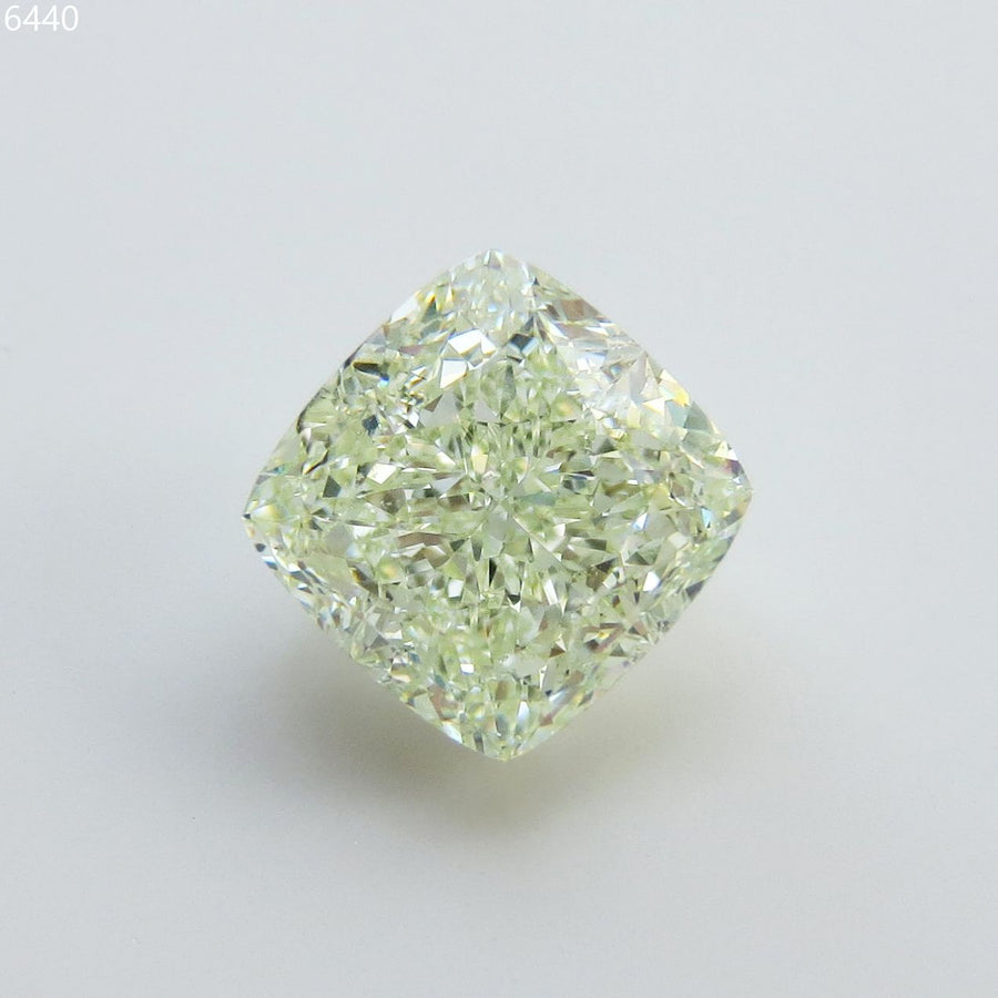 Cushion Fancy Light Green Natural Diamond 5.01ct SI1 loose diamond