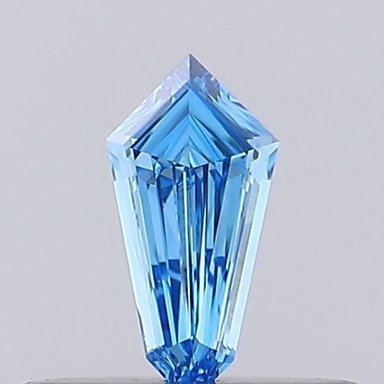 Shield Fancy Vivid Blue Lab-grown Diamond 0.18ct VS1 loose diamond