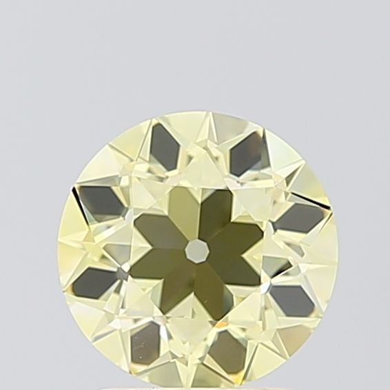 European Cut Fancy Yellow Lab-grown Diamond 1.51ct VVS2 loose diamond