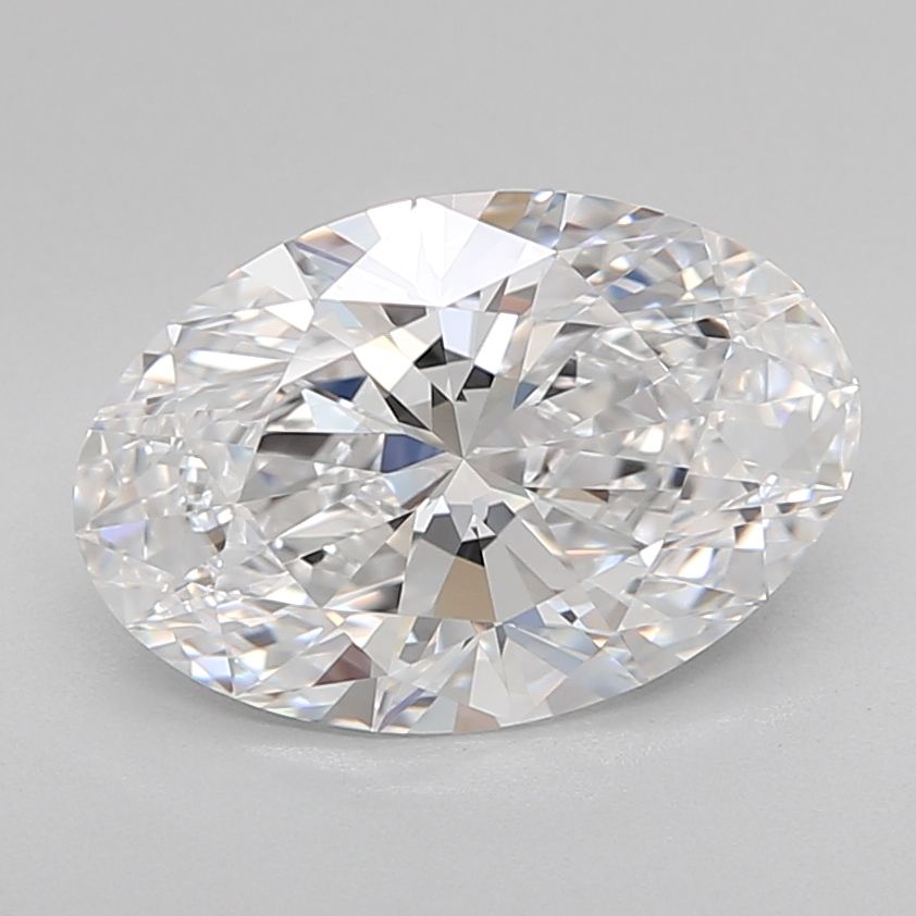 Oval Lab-Grown Diamond 2.85ct D IF