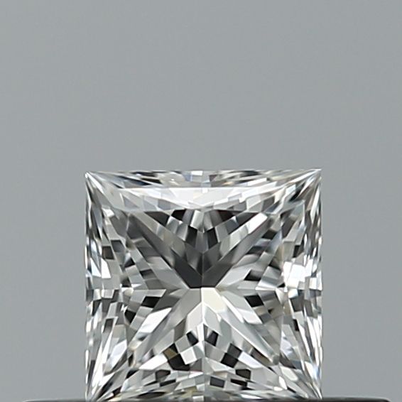 Princess Natural Diamond 0.34ct F IF
