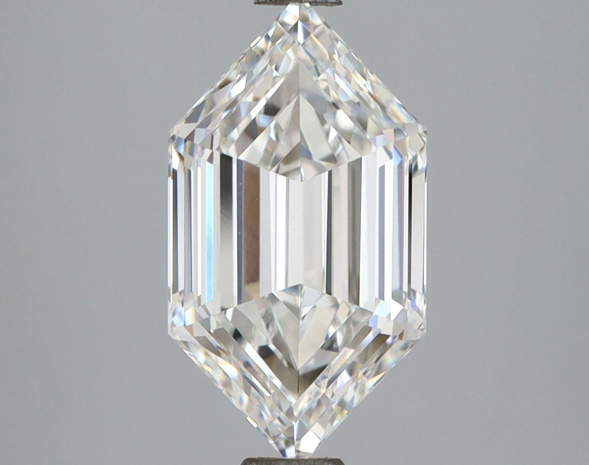 Hexagonal Lab-Grown Diamond 3.09ct E VVS1