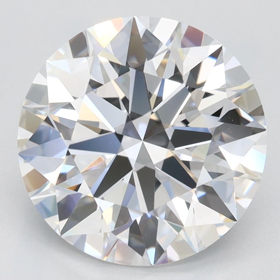 Round Lab-Grown Diamond 3.11ct D IF