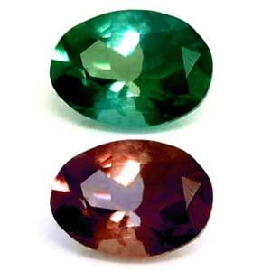 Oval Green Alexandrite 0.14ct loose gemstone