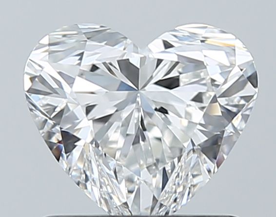 Heart Natural Diamond 1.03ct E VVS2