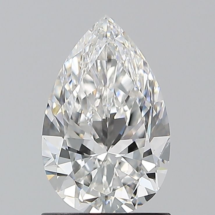 Pear Natural Diamond 1.20ct F IF