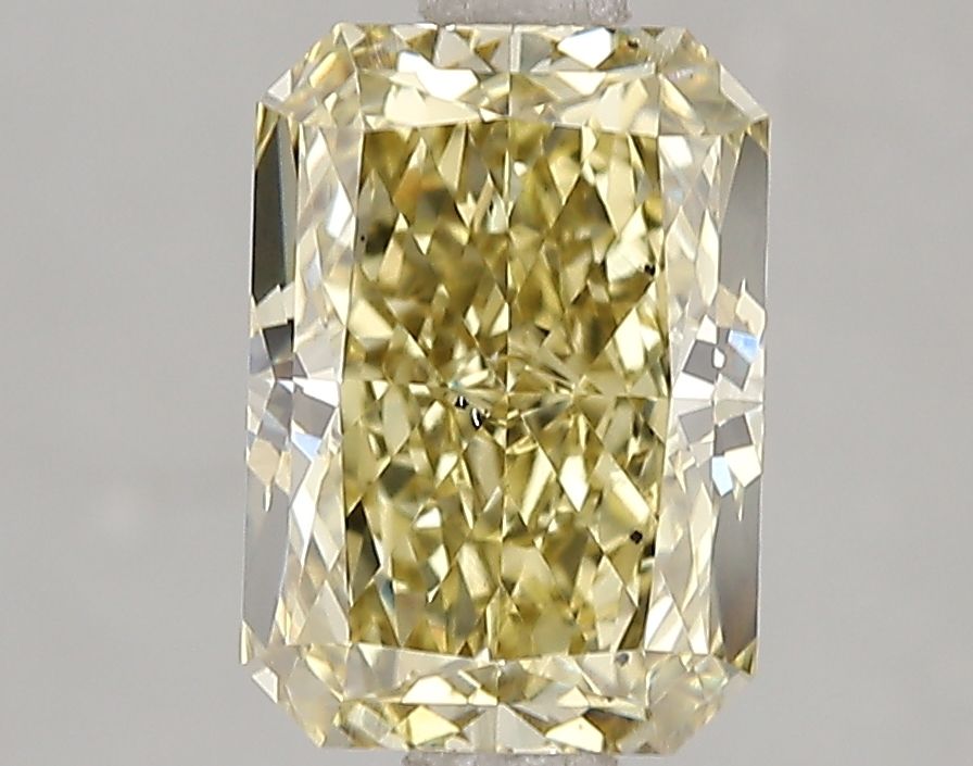 Radiant Fancy Yellow Lab-grown Diamond 2.04ct SI1 loose diamond