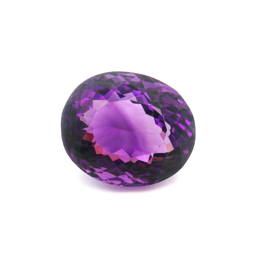 Oval Purple Amethyst 17.91ct loose gemstone