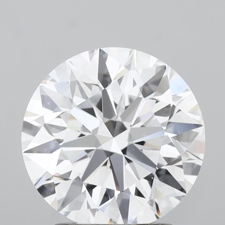 Round Lab-Grown Diamond 2.02ct D FL