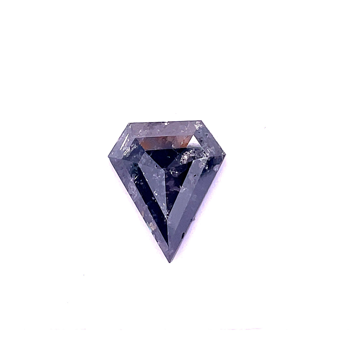 Shield Salt And Pepper Natural Diamond 3.14ct loose diamond