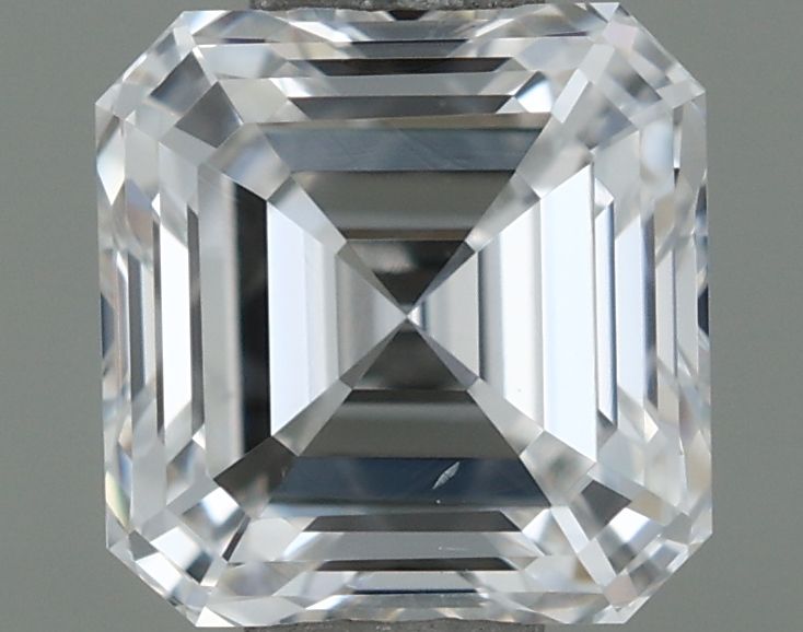Asscher Natural Diamond 0.50ct F VS2
