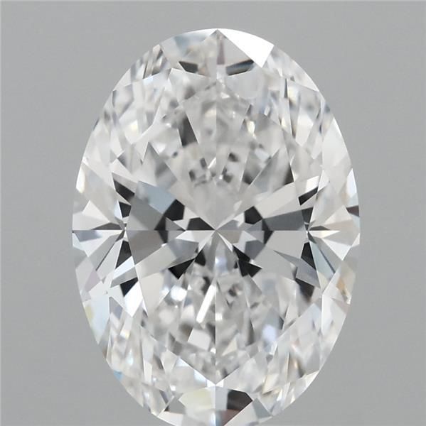 Oval Lab-Grown Diamond 3.26ct D VVS1