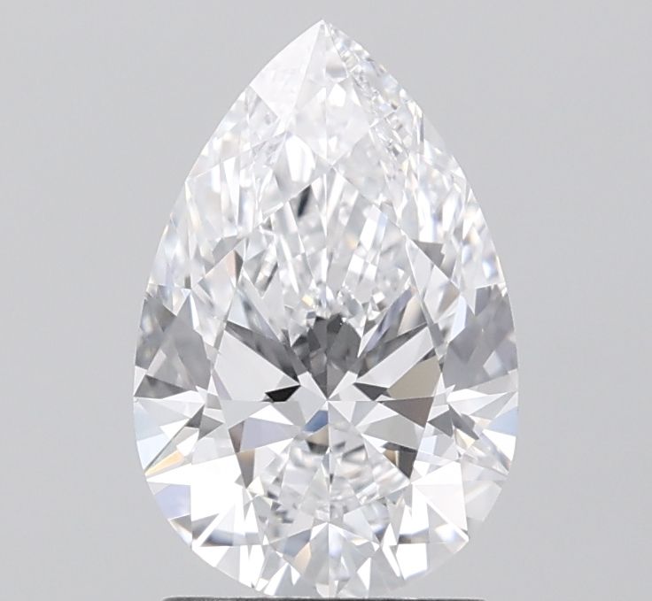Pear Lab-Grown Diamond 1.76ct D VVS1
