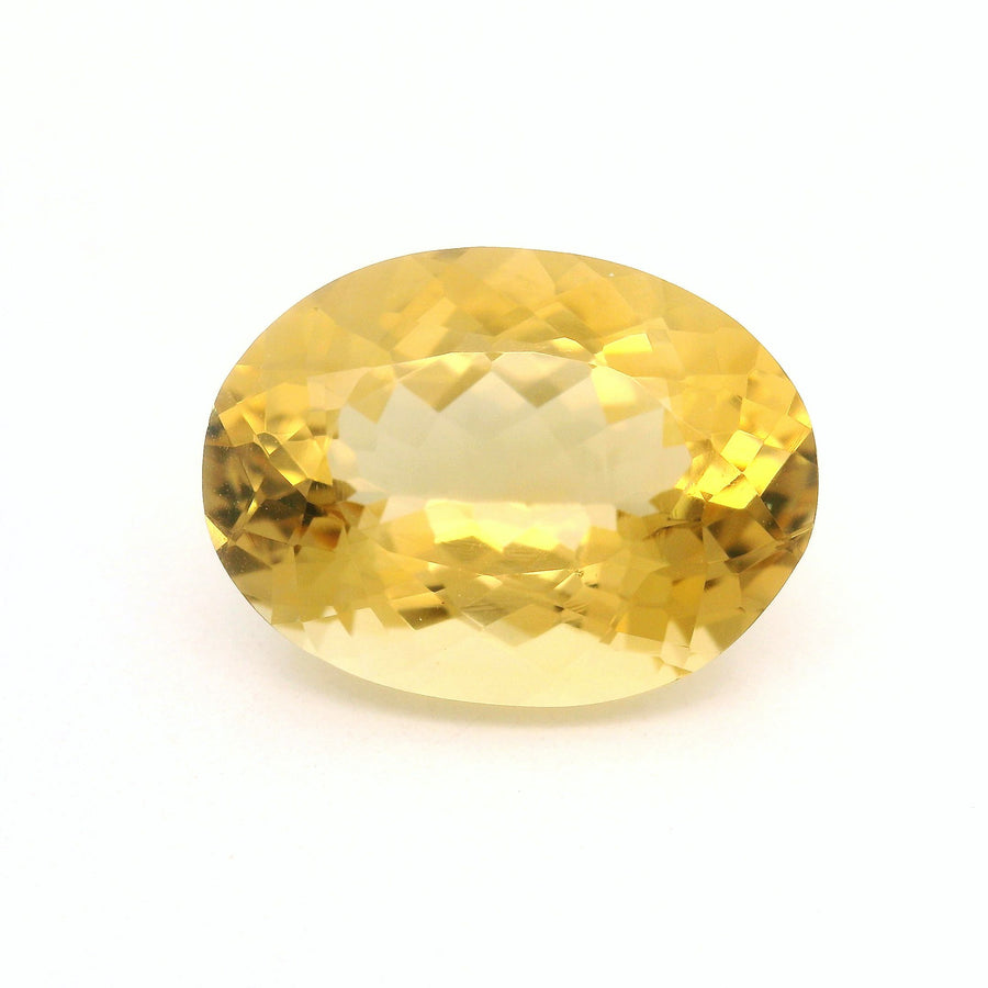 Oval Yellow Citrine 8.6ct loose gemstone