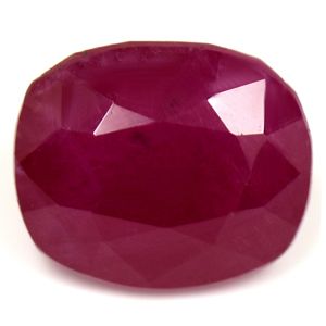 Cushion Red Ruby 2.82ct loose gemstone