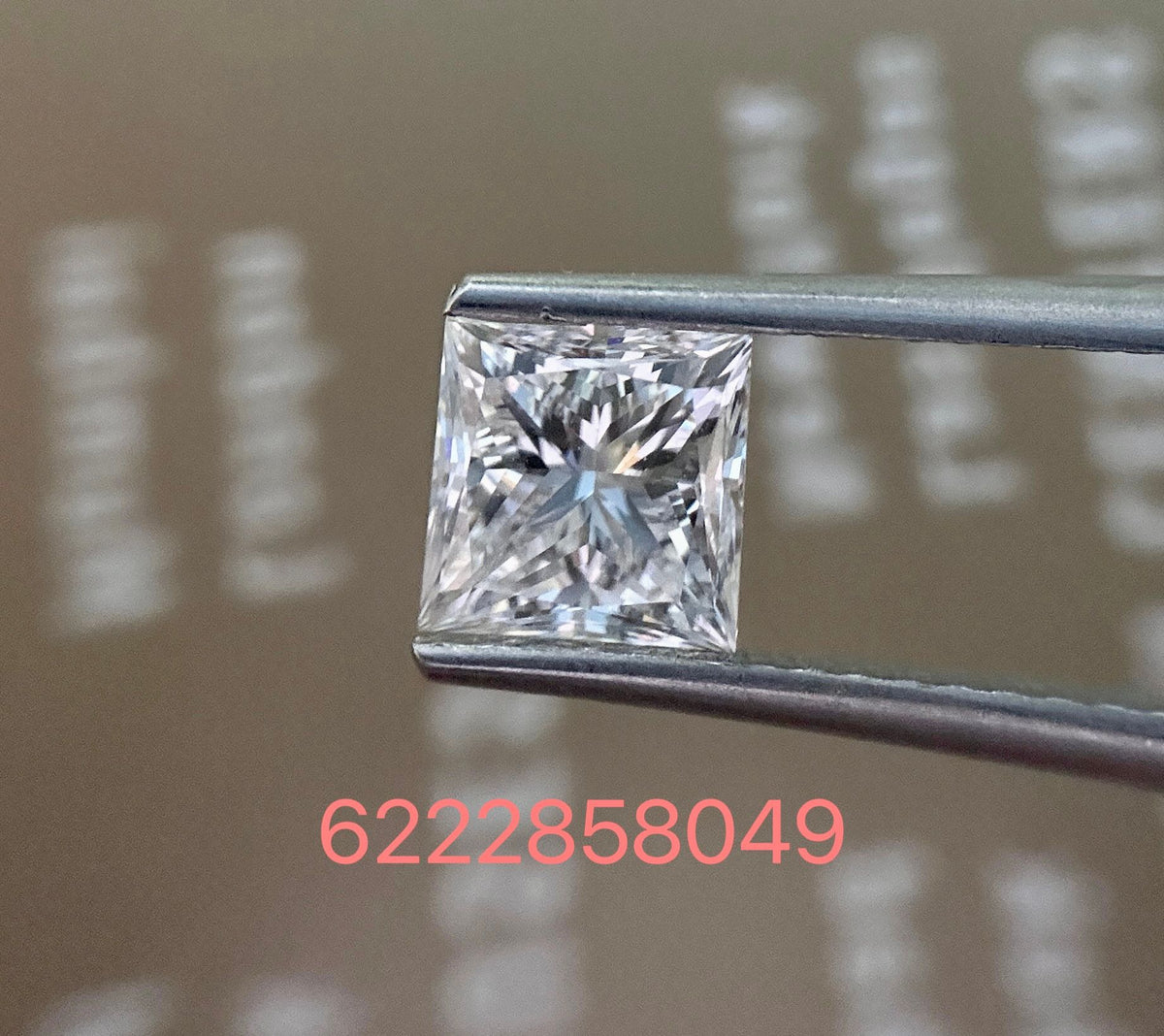 Princess Natural Diamond 1.00ct D VS1