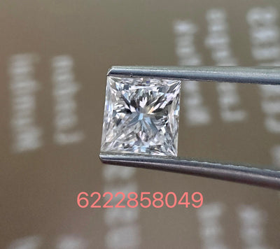 Princess Natural Diamond 1.00ct D VS1