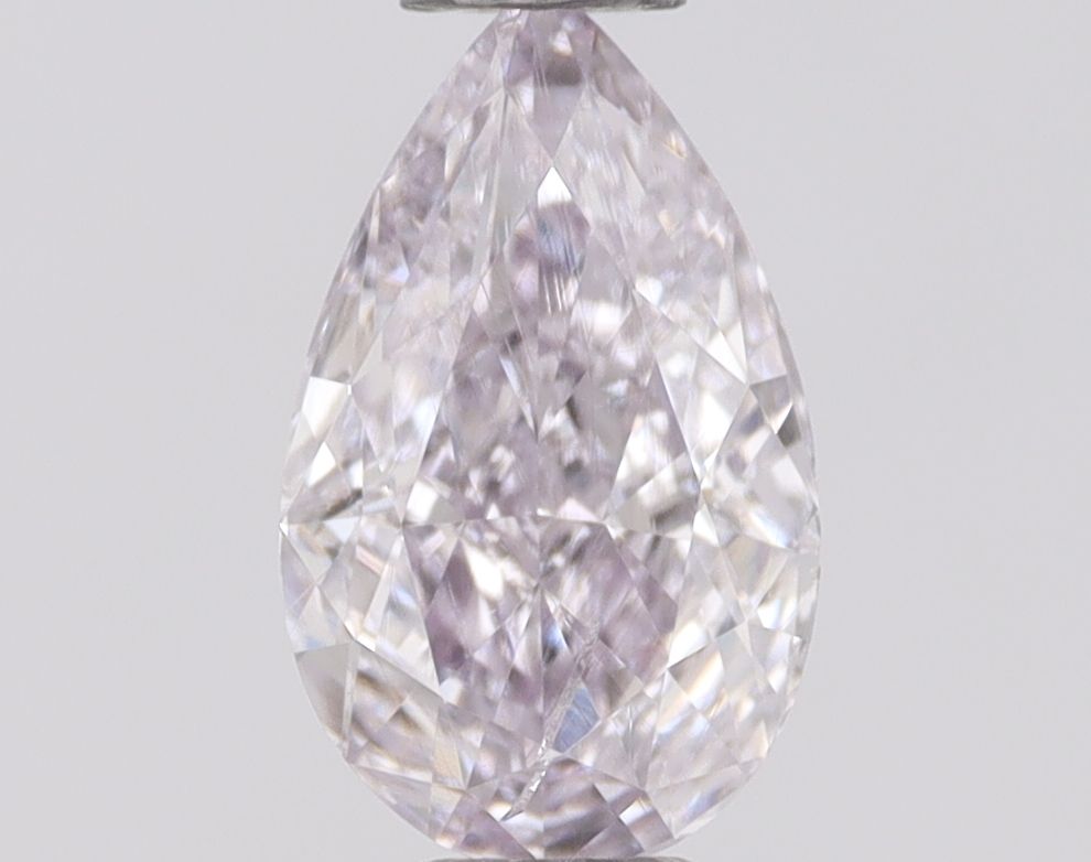 Pear Fancy Light Pinkish Purple Natural Diamond 0.51ct I1 loose diamond