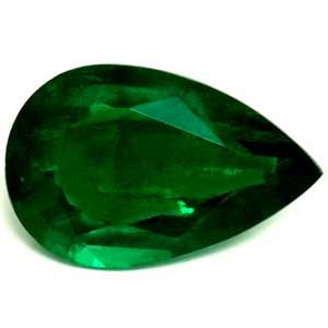 Pear Green Emerald 2.54ct loose gemstone