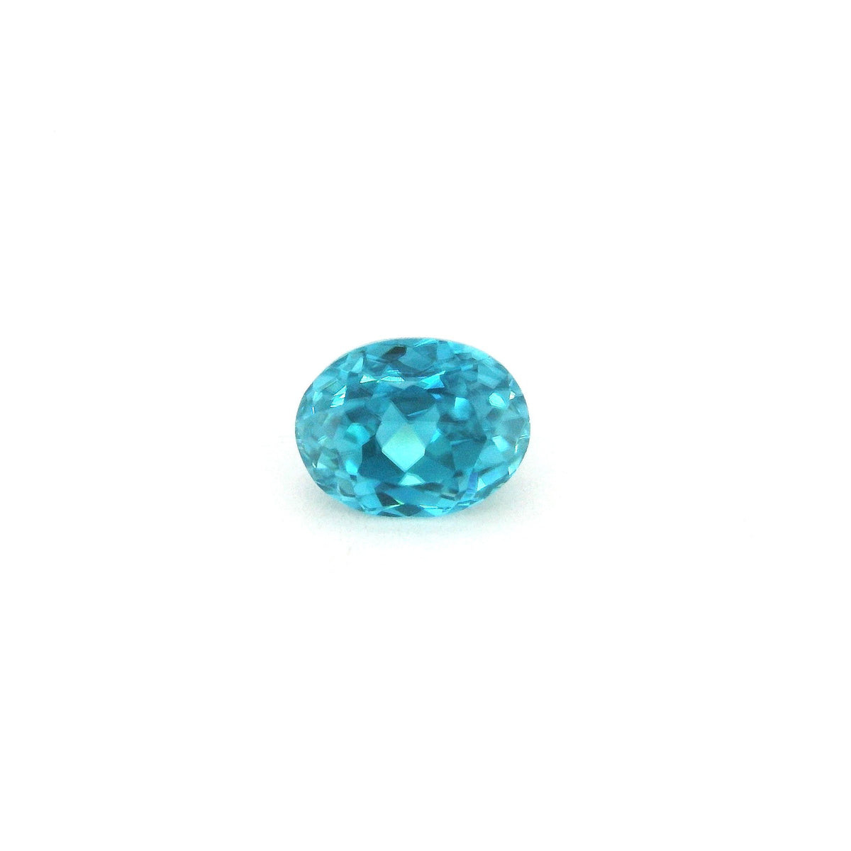 Oval Blue Zircon 1.96ct loose gemstone