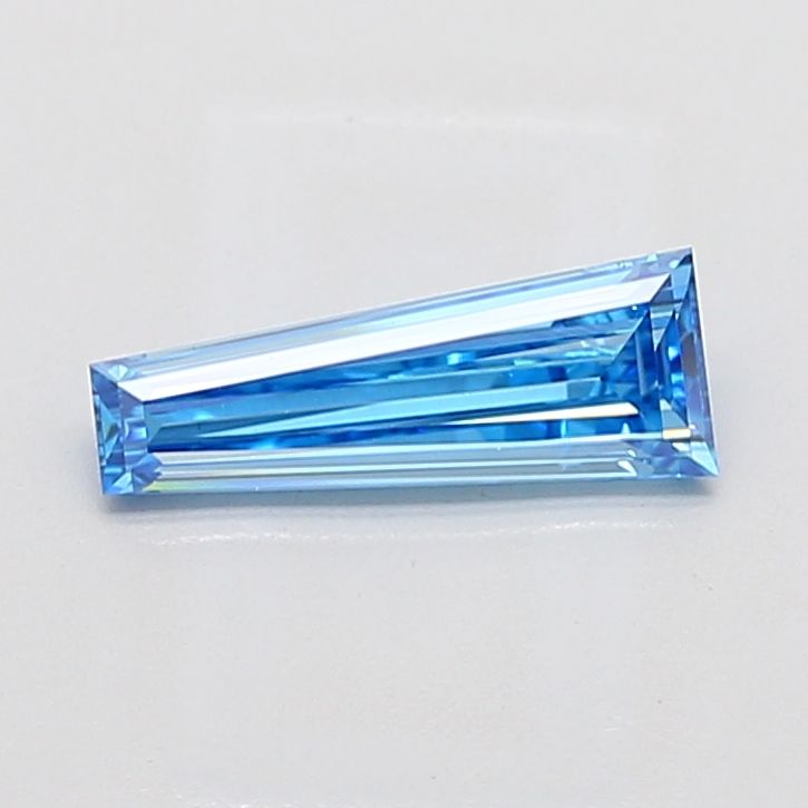 Tapered Baguette Fancy Vivid Blue Lab-grown Diamond 1.01ct VS1 loose diamond