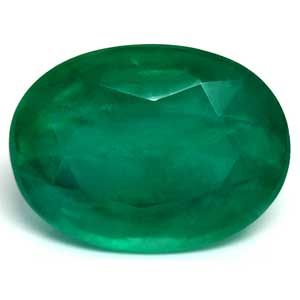 Oval Green Emerald 4.19ct loose gemstone
