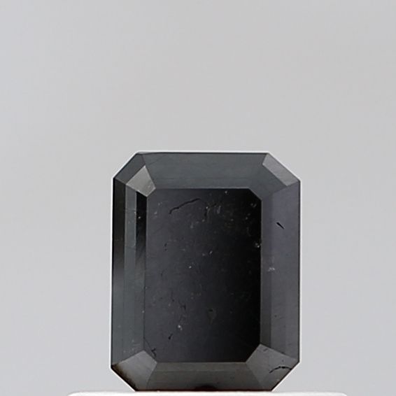 Emerald Black Natural Diamond 0.56ct VS2 loose diamond