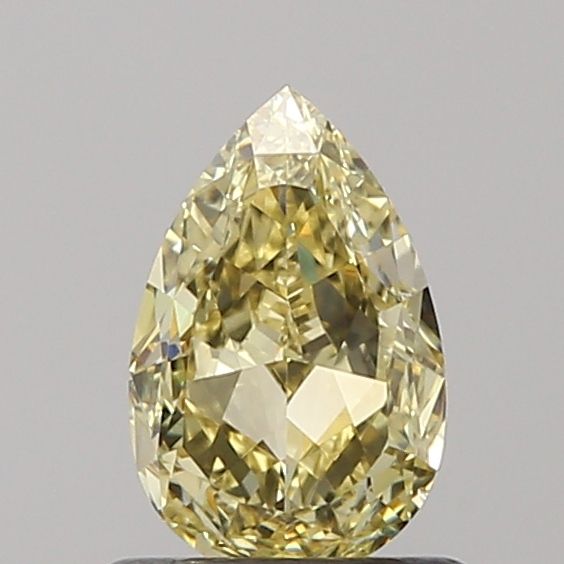 Pear Fancy Intense Yellow Natural Diamond 1ct VS2 loose diamond