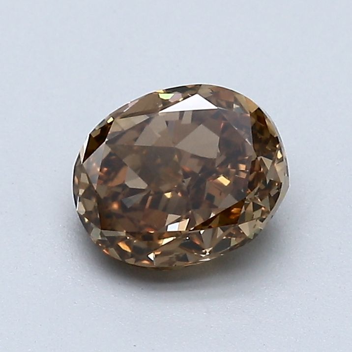 Oval Brown Natural Diamond 1.12ct VS2 loose diamond