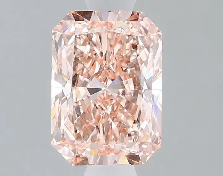 Radiant Fancy Vivid Pink Lab-grown Diamond 1.04ct VS1 loose diamond