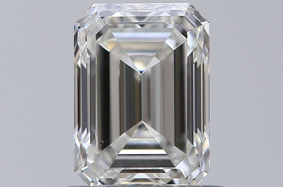 Emerald Natural Diamond 0.80ct H VS2