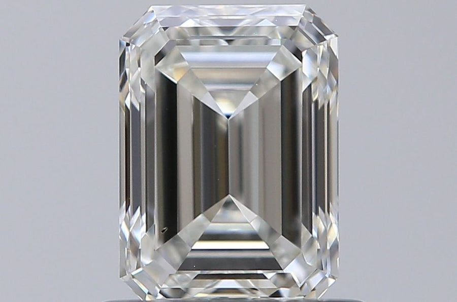 Emerald Natural Diamond 0.80ct H VS2