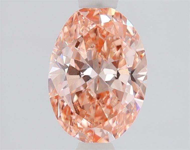 Oval Fancy Vivid Pink Lab-grown Diamond 1.01ct VS2 loose diamond