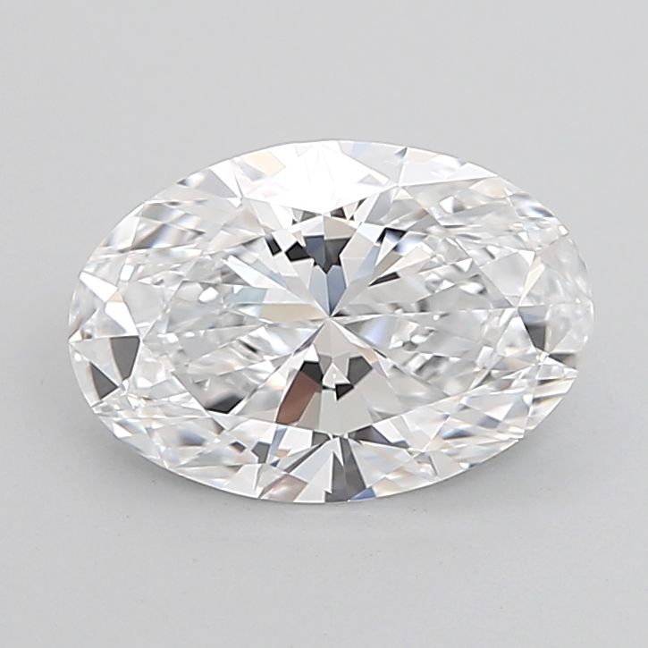 Oval Lab-Grown Diamond 2.76ct D VVS1