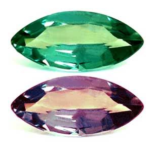 Marquise Green Alexandrite 0.19ct loose gemstone