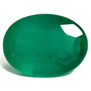 Oval Green Emerald 8.25ct loose gemstone