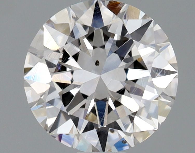 Round Faint Pinkish Brown Natural Diamond 0.7ct SI1 loose diamond