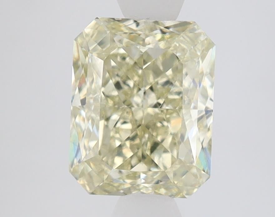 Radiant Fancy Light Yellow Natural Diamond 2.18ct SI1 loose diamond