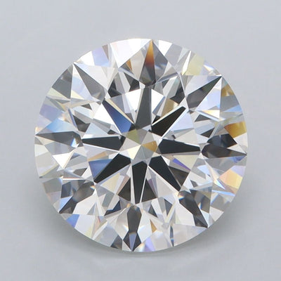 Round Lab-Grown Diamond 3.80ct D FL