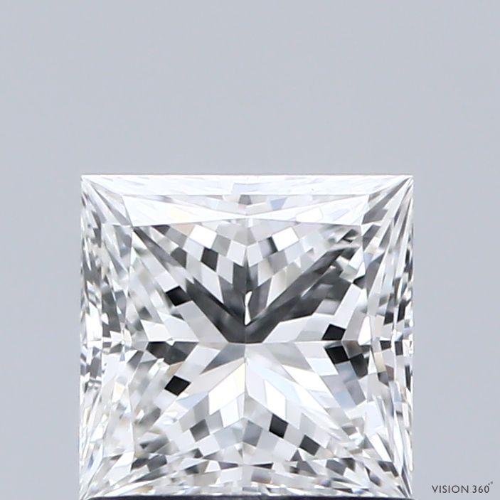 Princess Natural Diamond 1.01ct F VVS2