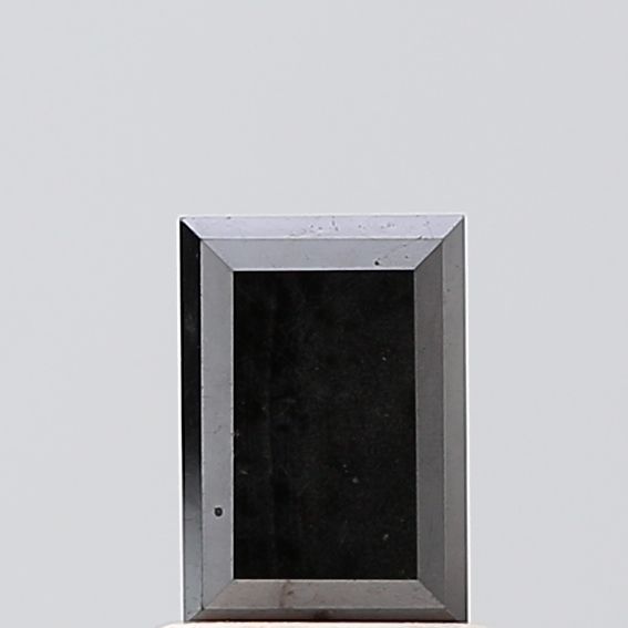 Baguette Black Natural Diamond 0.8ct VVS2 loose diamond