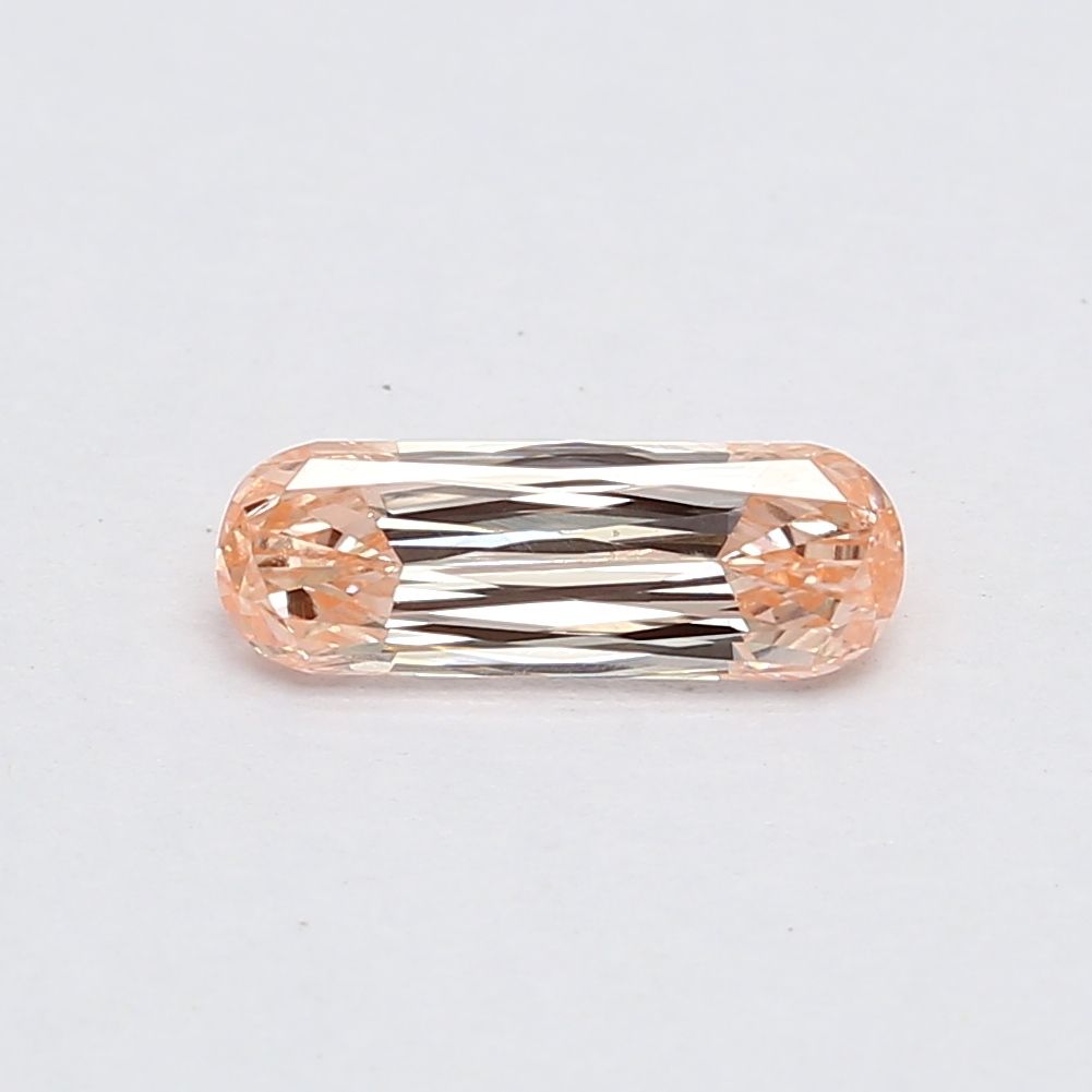 Cushion Fancy Orange Lab-grown Diamond 0.86ct VS1 loose diamond