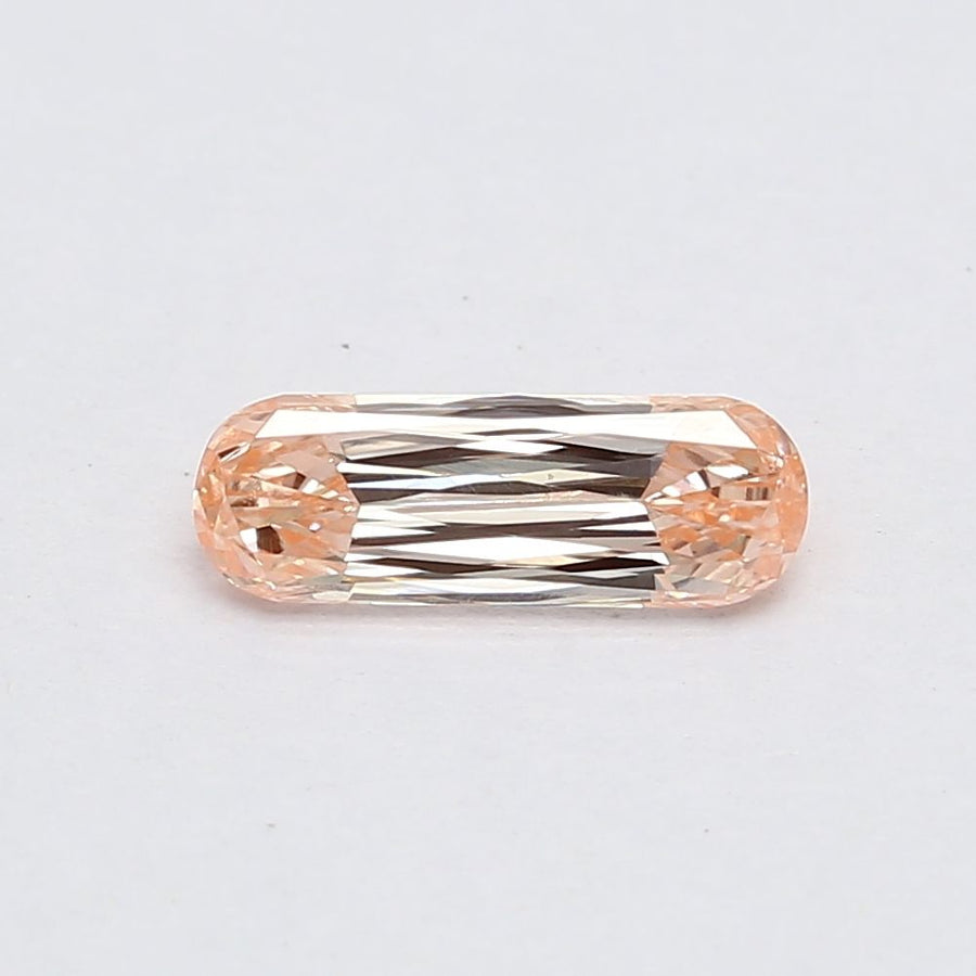 Cushion Fancy Orange Lab-grown Diamond 0.86ct VS1 loose diamond