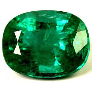 Cushion Green Emerald 2.63ct loose gemstone