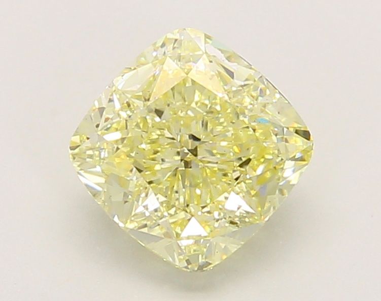 Cushion Fancy Yellow Lab-grown Diamond 2.01ct VS2 loose diamond