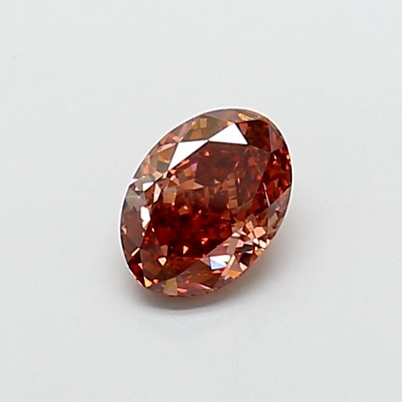 Oval Fancy Brown Lab-grown Diamond 1.52ct VS1 loose diamond